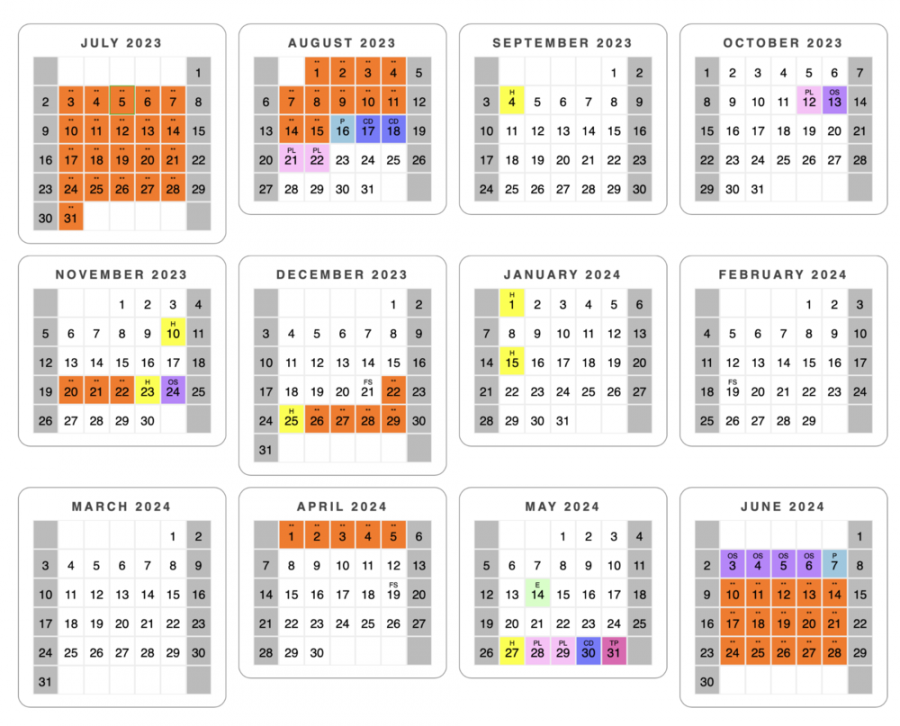 School Calendar for - Adopted  Roane County Schools