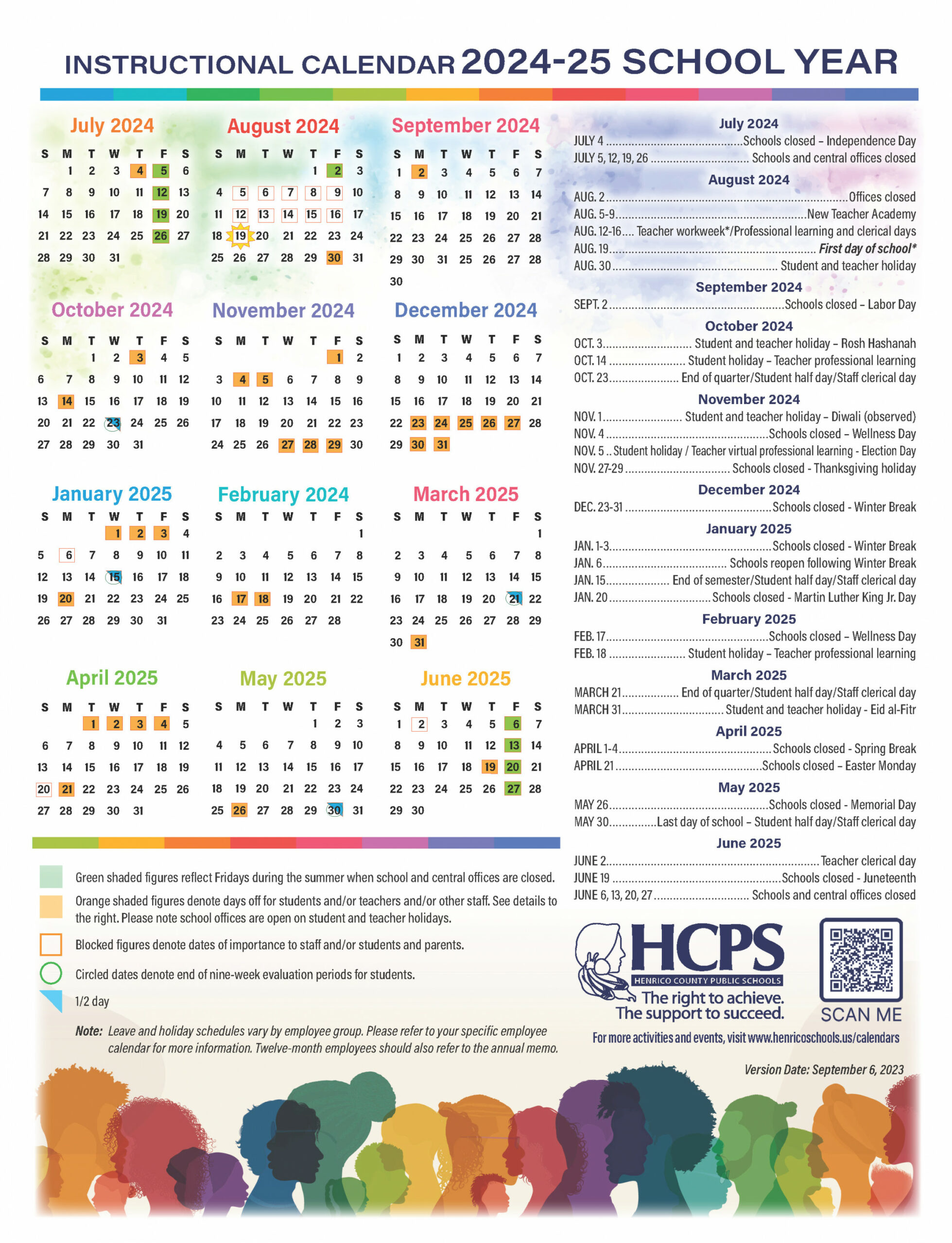 - School Calendar  Henrico County Public Schools