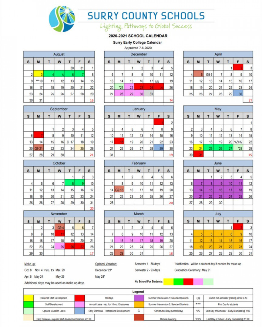 Surry County Court Calendar