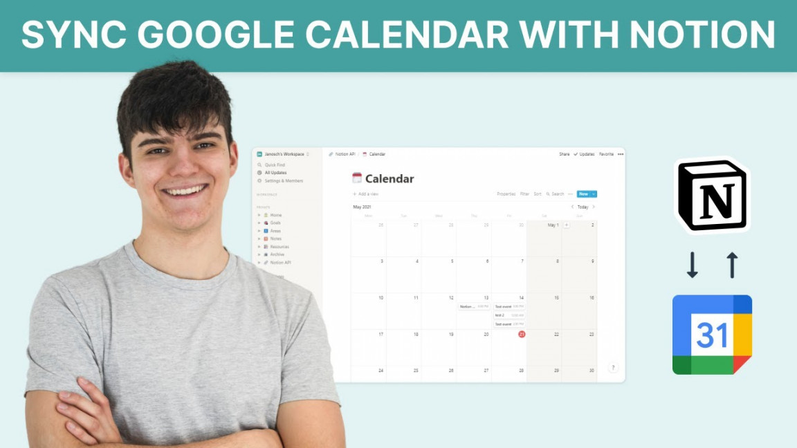 Sync your Google Calendar to Notion