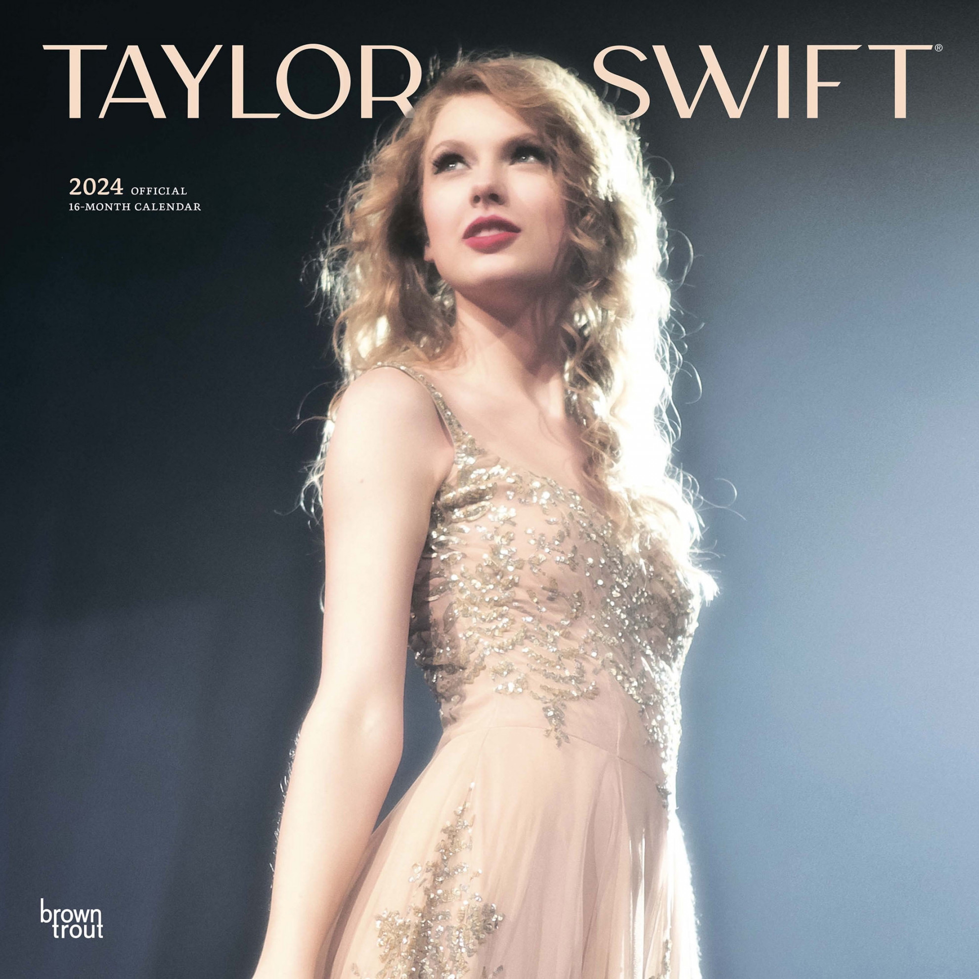 Taylor Swift OFFICIAL   x" (Hanging) Wall Calendar  BrownTrout