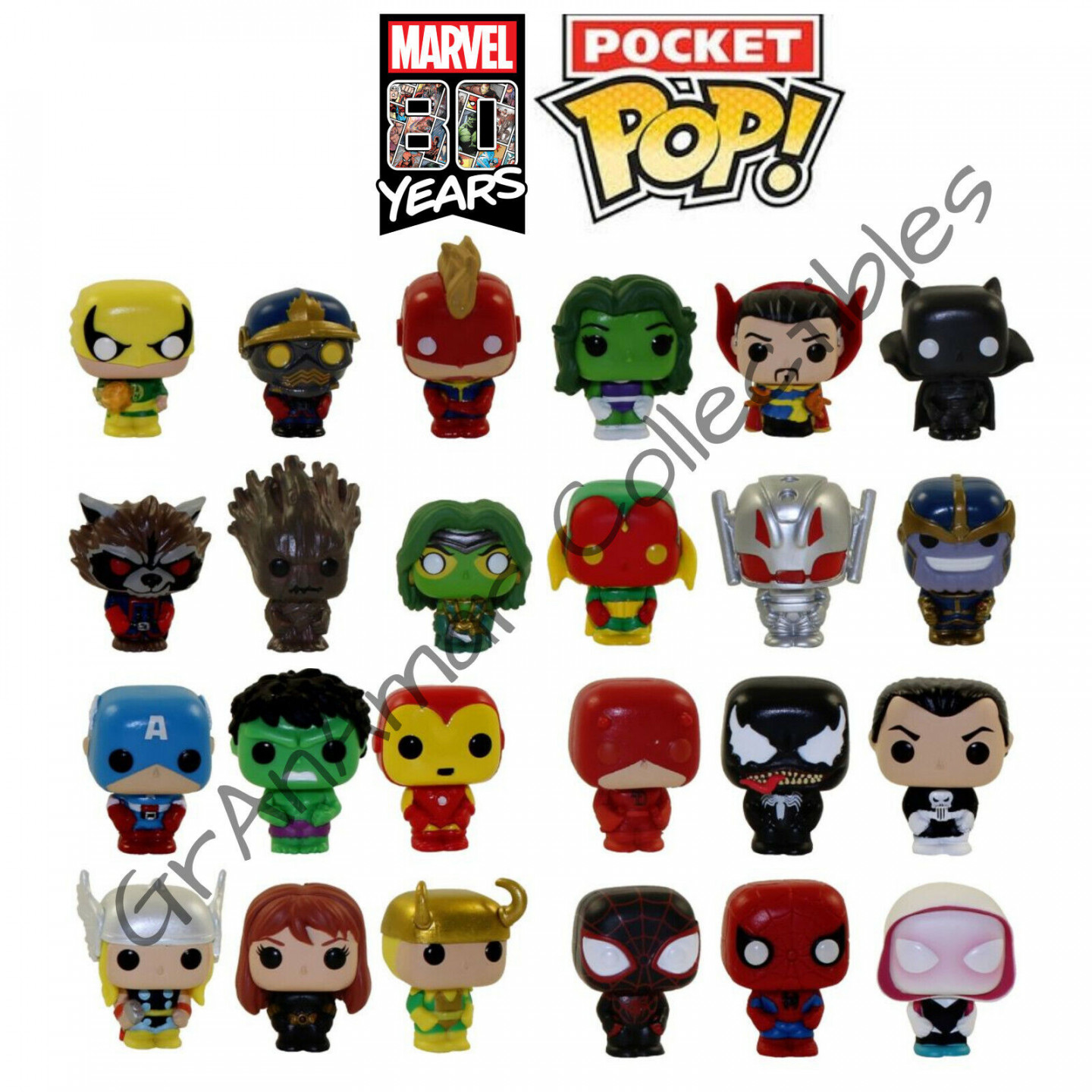 Funko Marvel Pocket Pop th Anniversary Advent Calendar  CHOOSE  Figure/Box