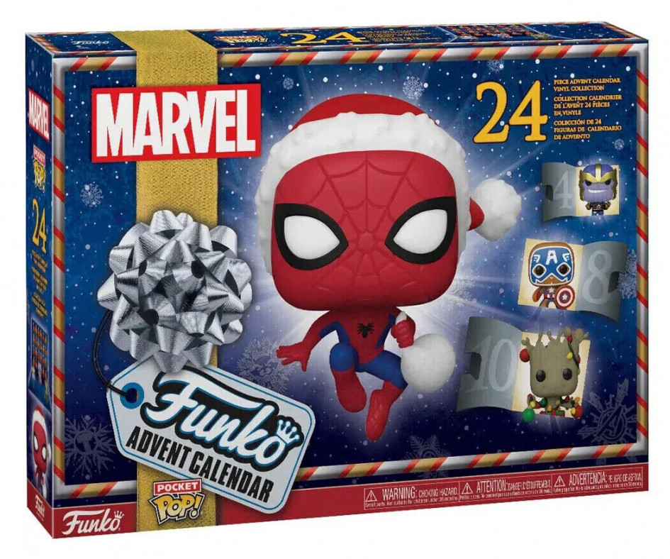 Funko Pocket Pop Advent Calendar Marvel Holiday  -  Mini Figures