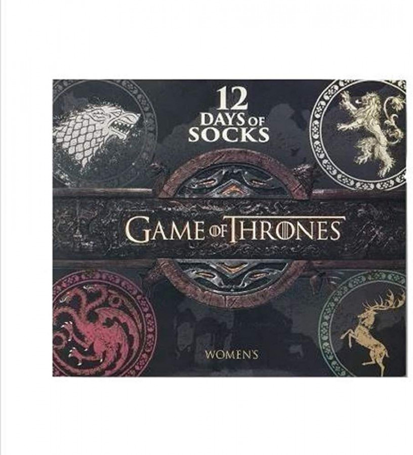 Game of Thrones + Game of Thrones  Days of Socks Advent Calendar