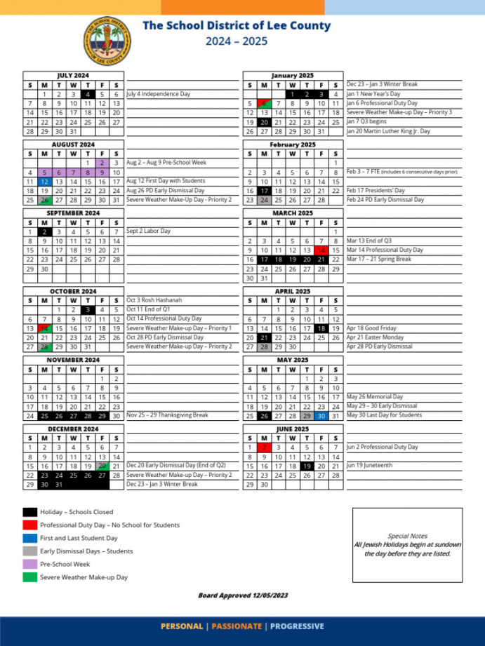 Instructional Calendar -  PDF  Observances  Holidays