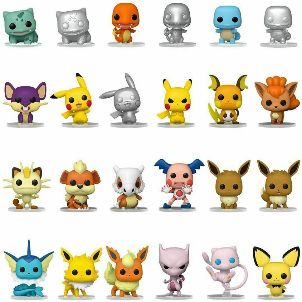 Pokemon Funko Pop Advent Holiday Calendar  Single Figures. Choose  Pokemon.