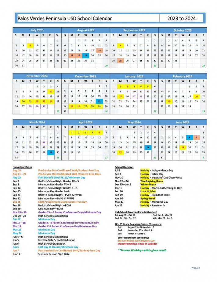 PVPUSD  -  SCHOOL CALENDAR – Parents – Montemalaga Elementary