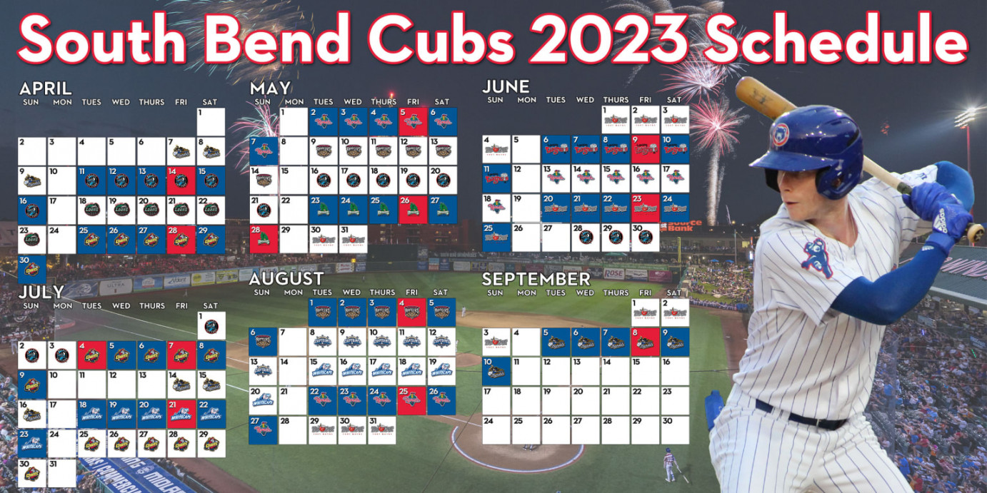 South Bend Cubs Announce  Season Schedule  Cubs