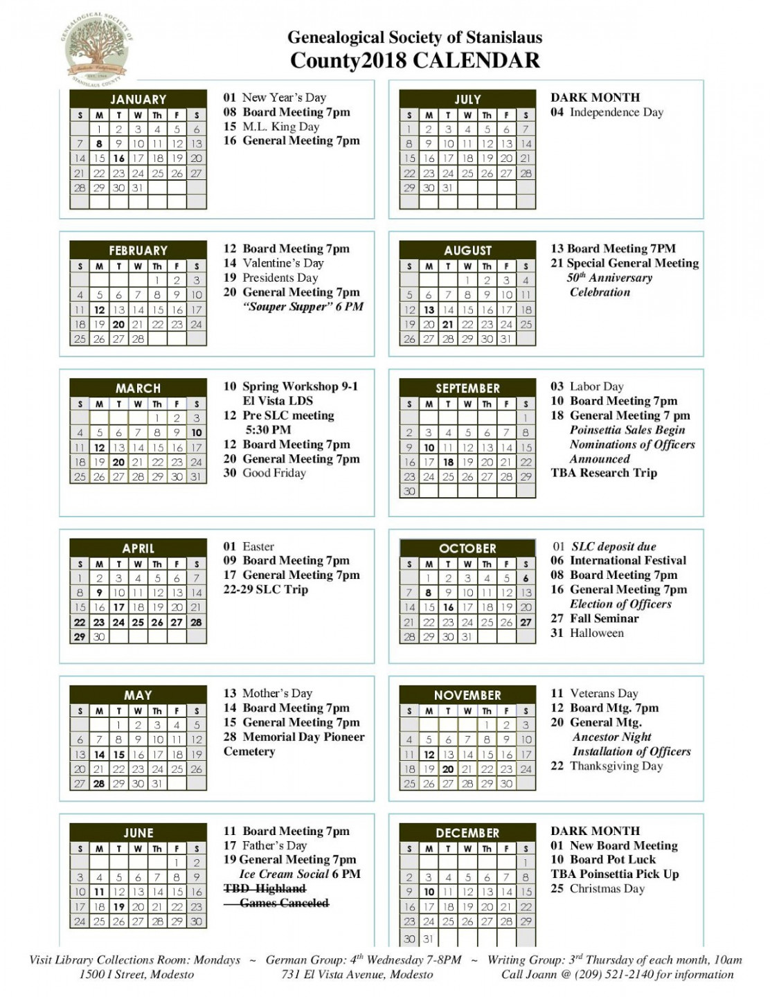 Stanislaus County Criminal Court Calendar