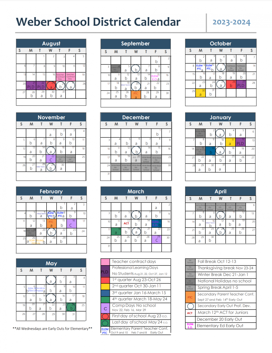 A/B Calendar