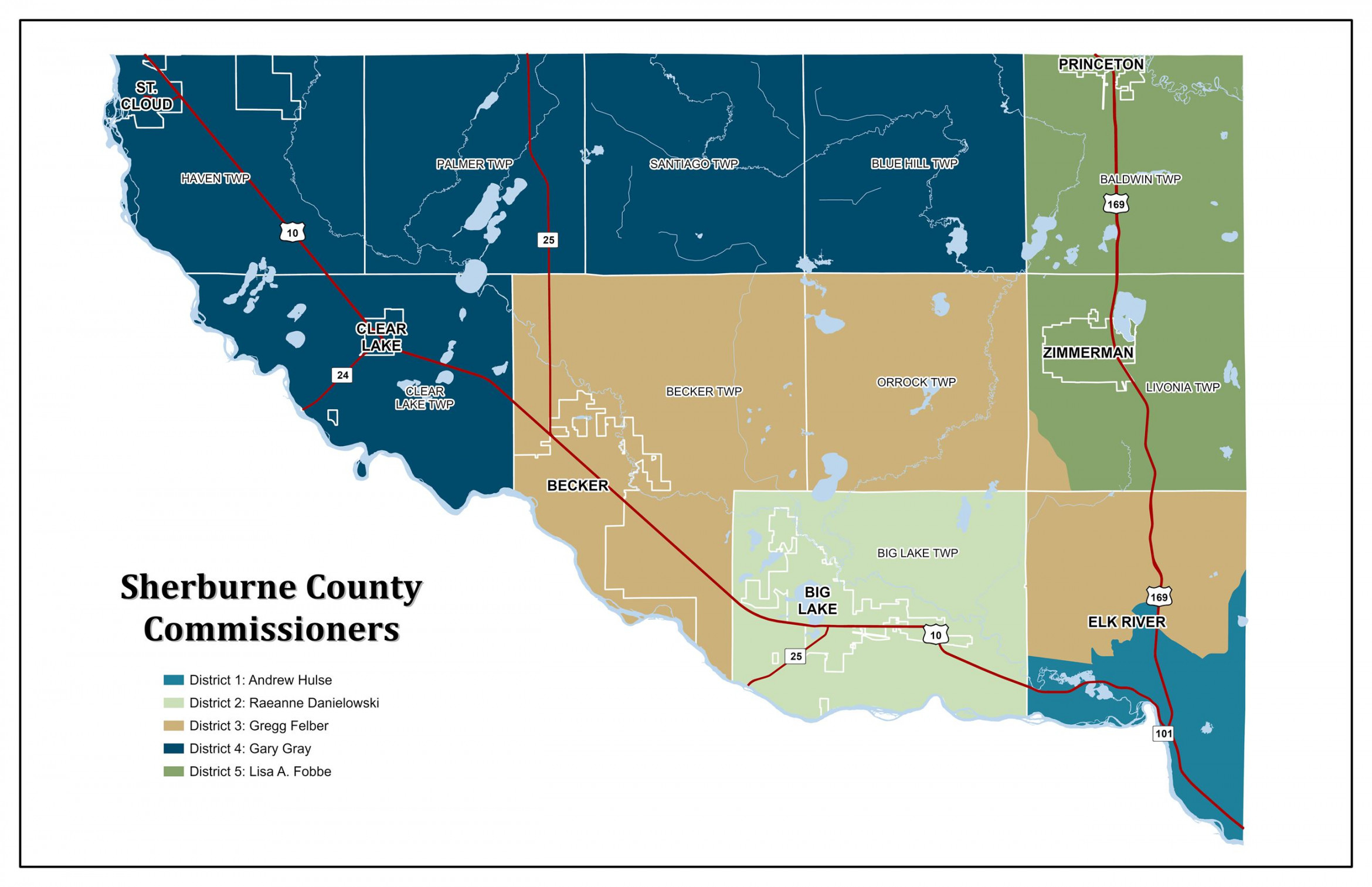 Board of Commissioners  Sherburne County, MN