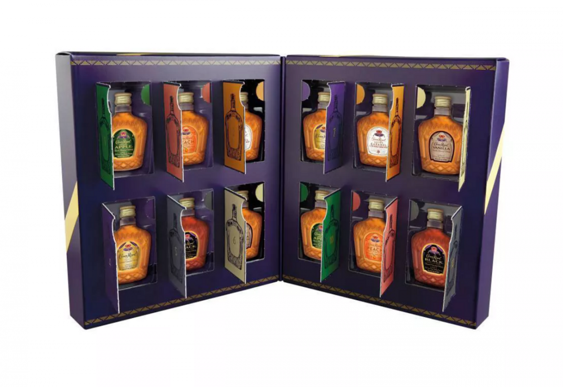 Crown Royal Whisky Tasting Calendar (pk ml bottles)