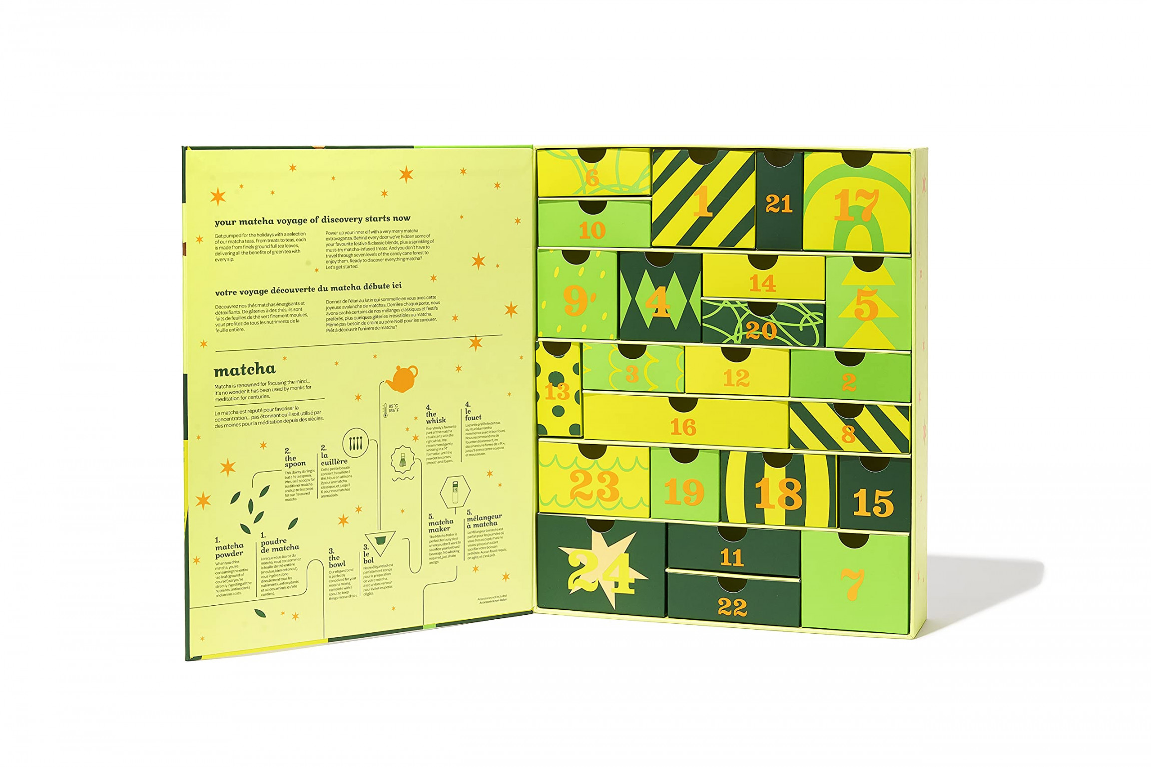 DAVIDsTEA  Days of Matcha Advent Calendar, Premium Matcha