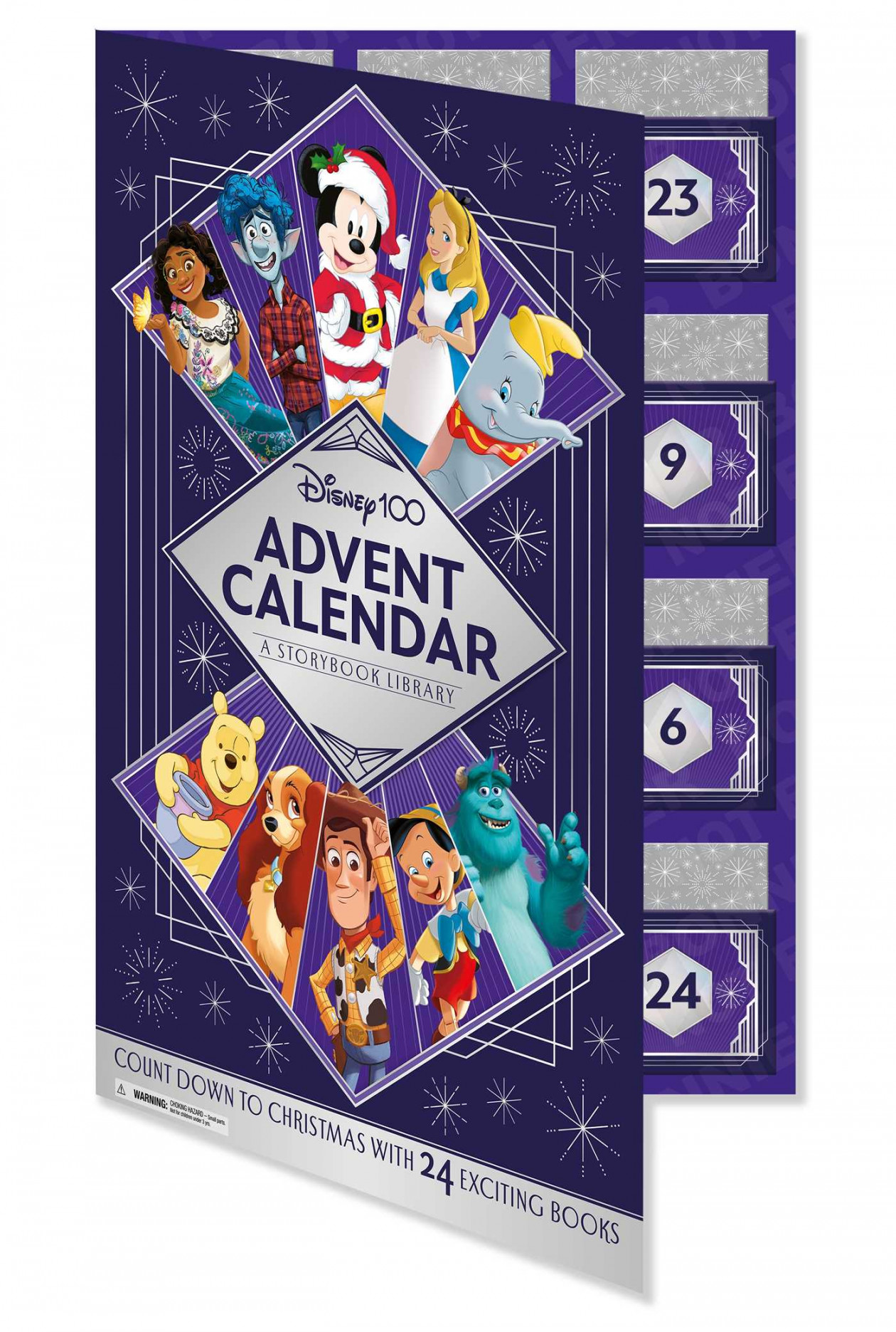 Disney  Advent Calendar a Storybook Library  Book by