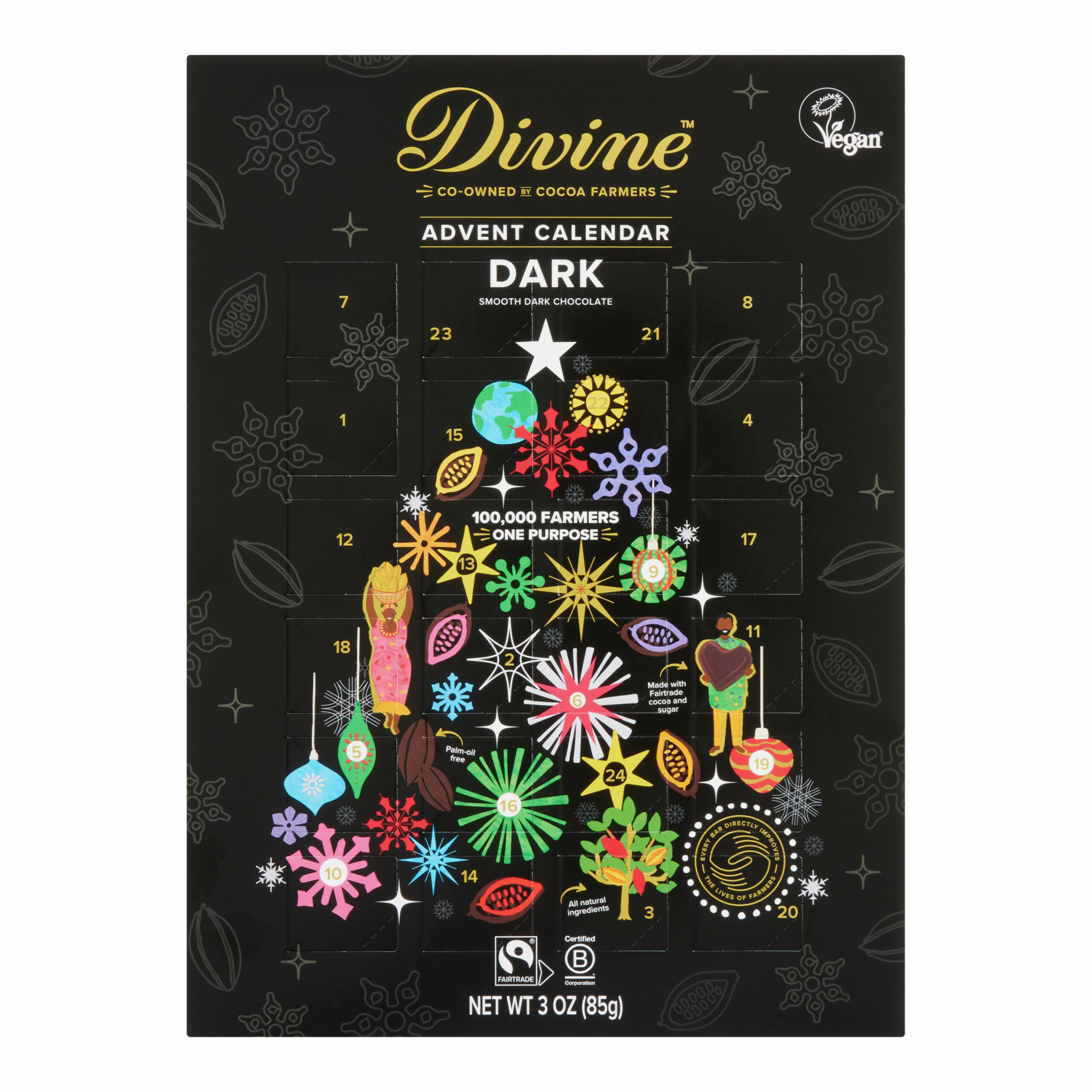 Divine Dark Chocolate Advent Calendar - World Market