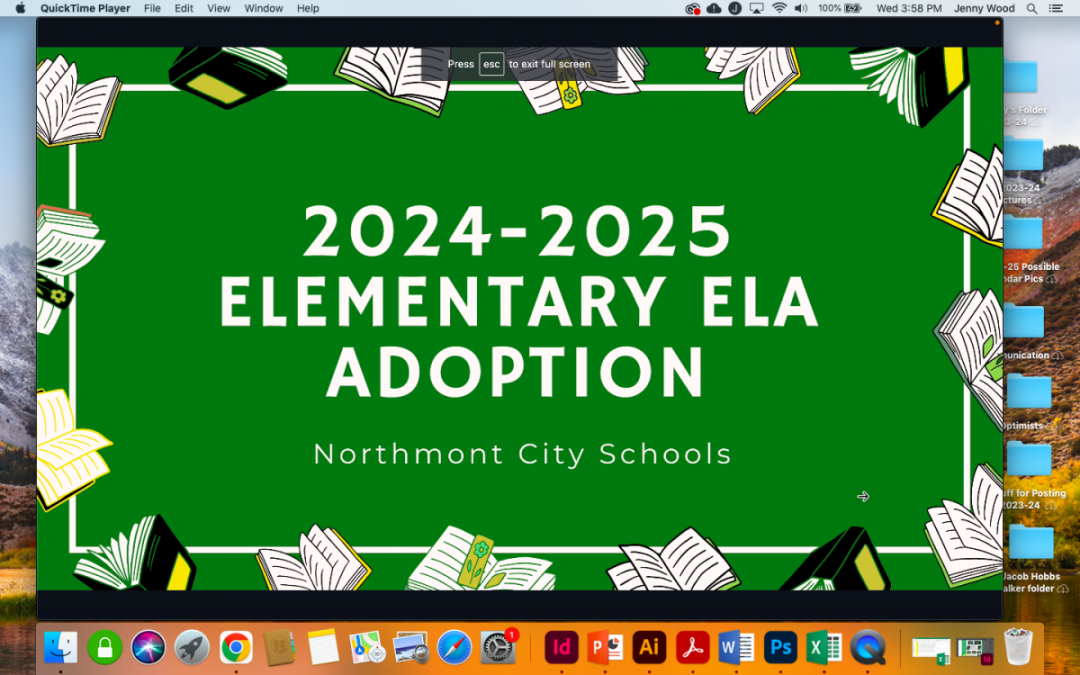 ELA Curriculum Presentation  Post Details