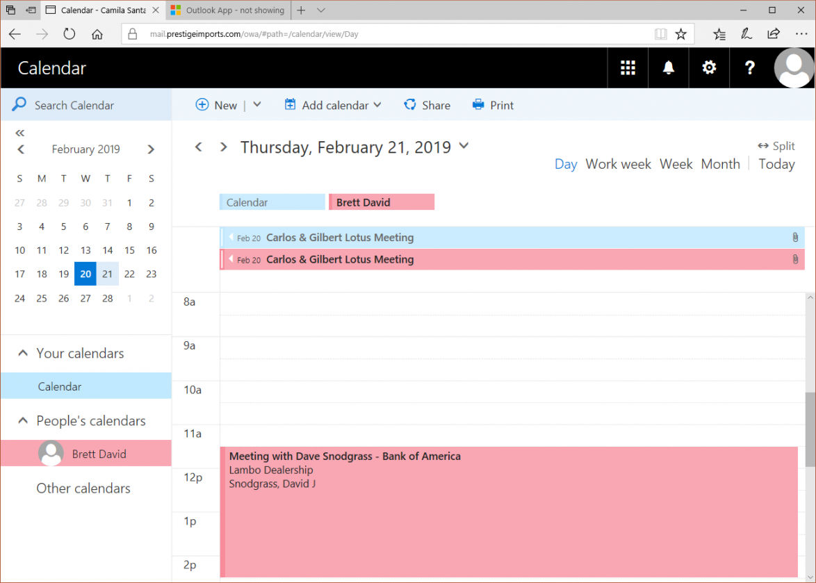 Outlook App - not showing "Add Shared Calendar" option - Microsoft