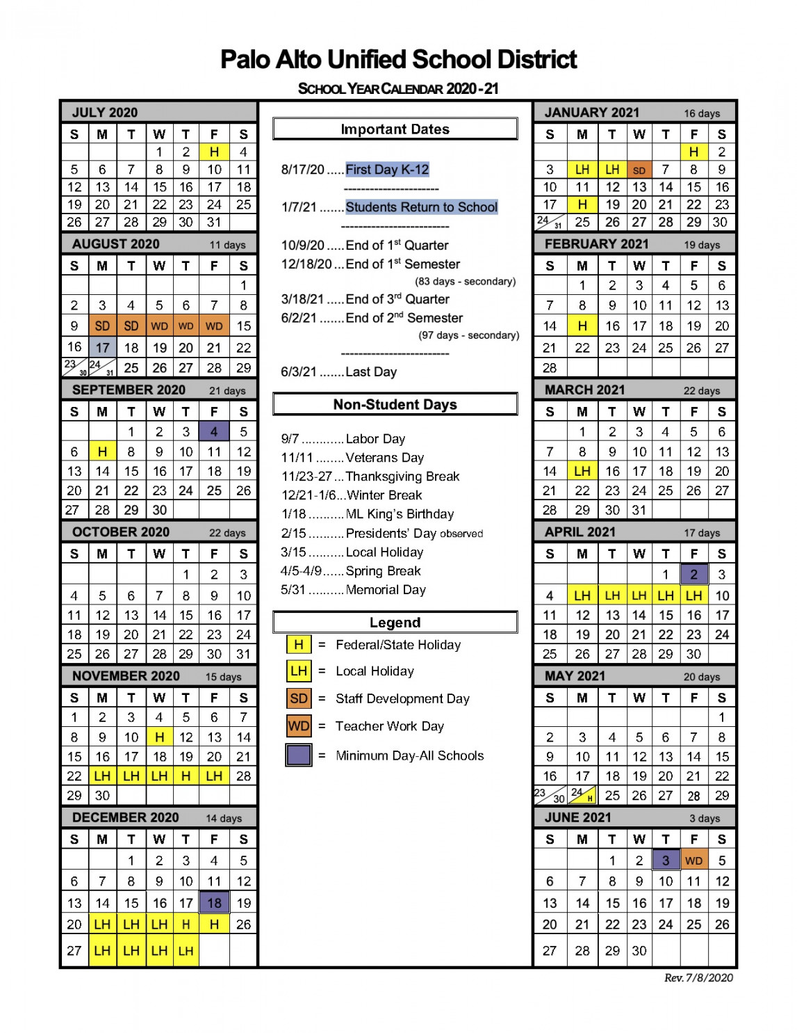 - PAUSD Calendar  Fairmeadow PTA