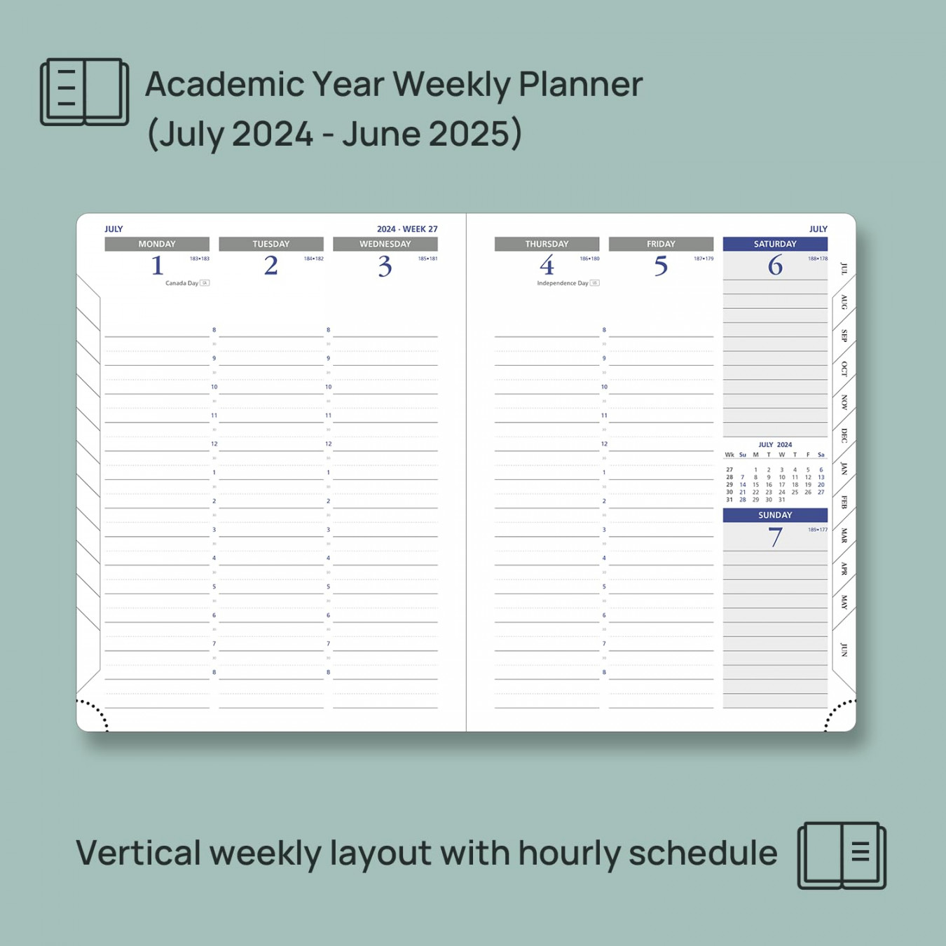 POPRUN Weekly Planner -(.