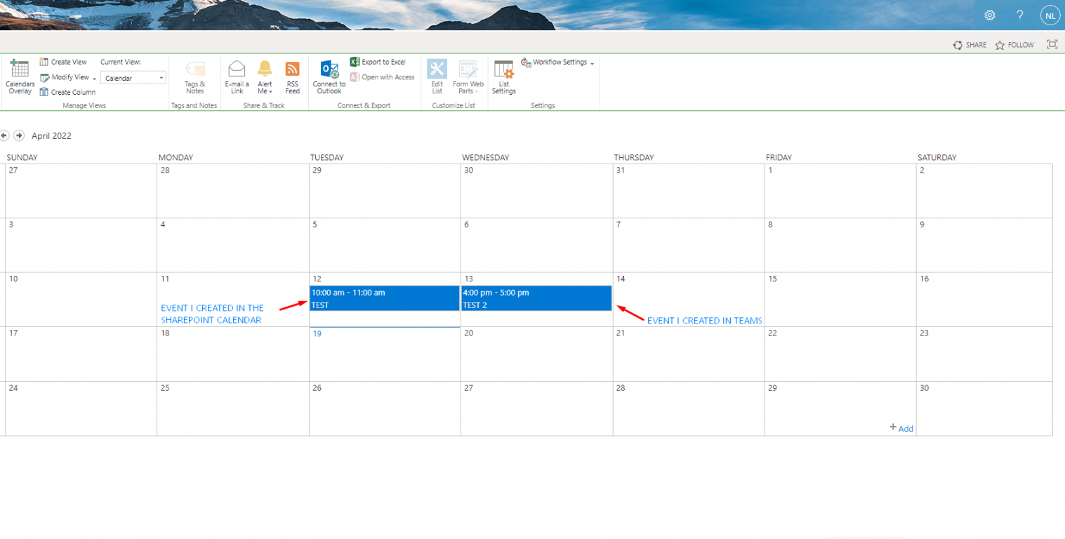 SharePoint Calendar not syncing to Outlook - Microsoft Community