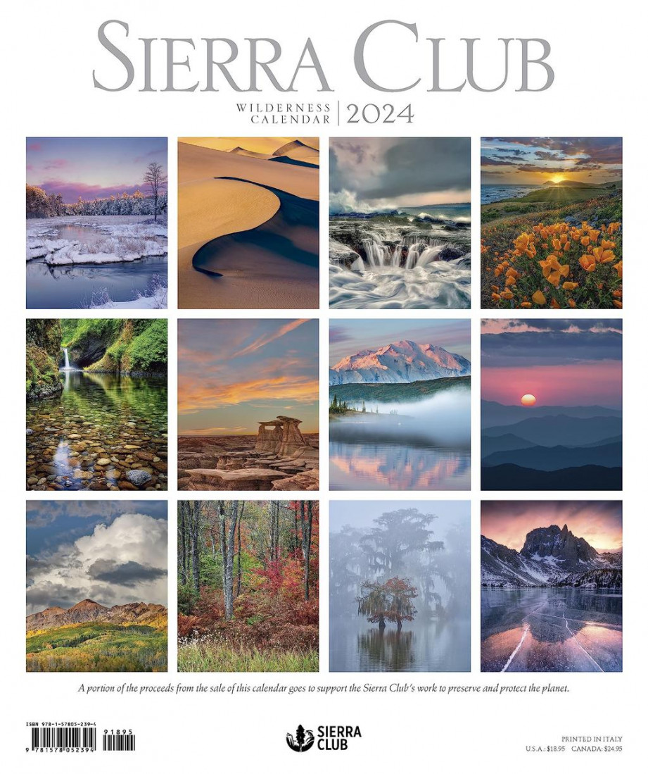 Sierra Club Wilderness  Wall Calendar