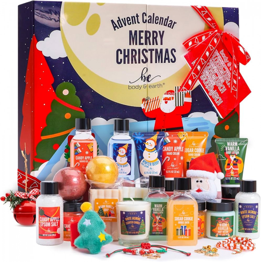 Advent Calendar  Adult - Christmas Gift Baskets for Women with