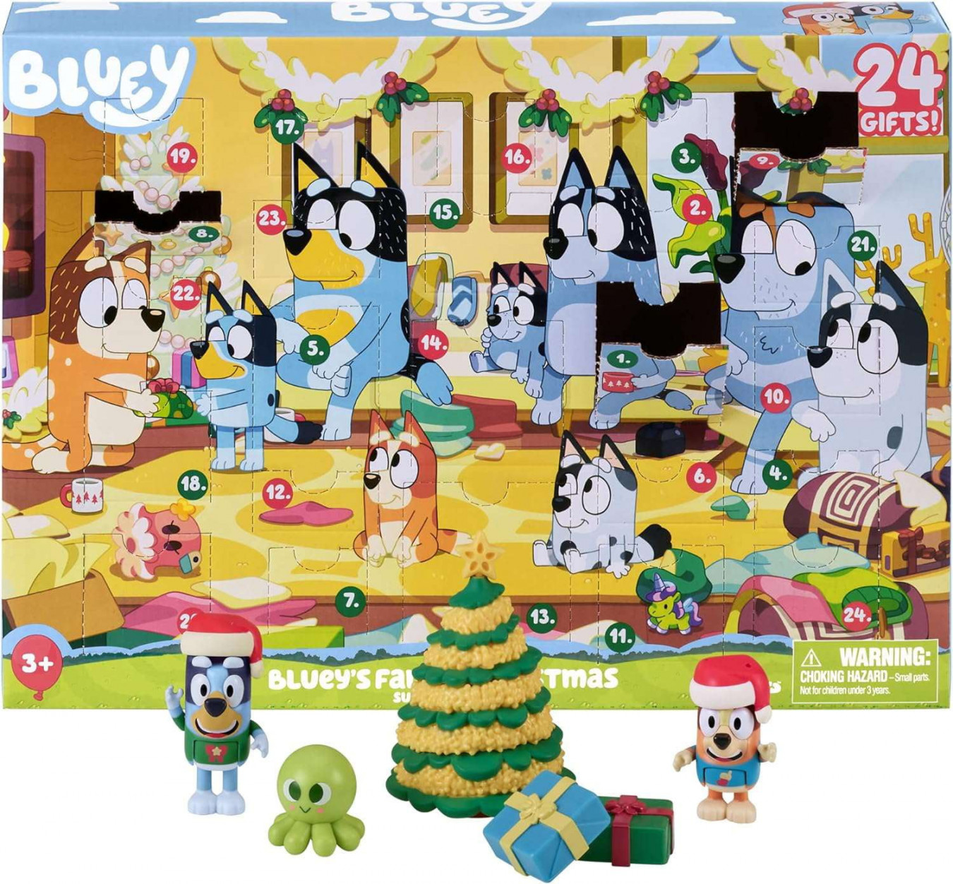 Bluey Advent Calendar Christmas Countdown  Pieces New