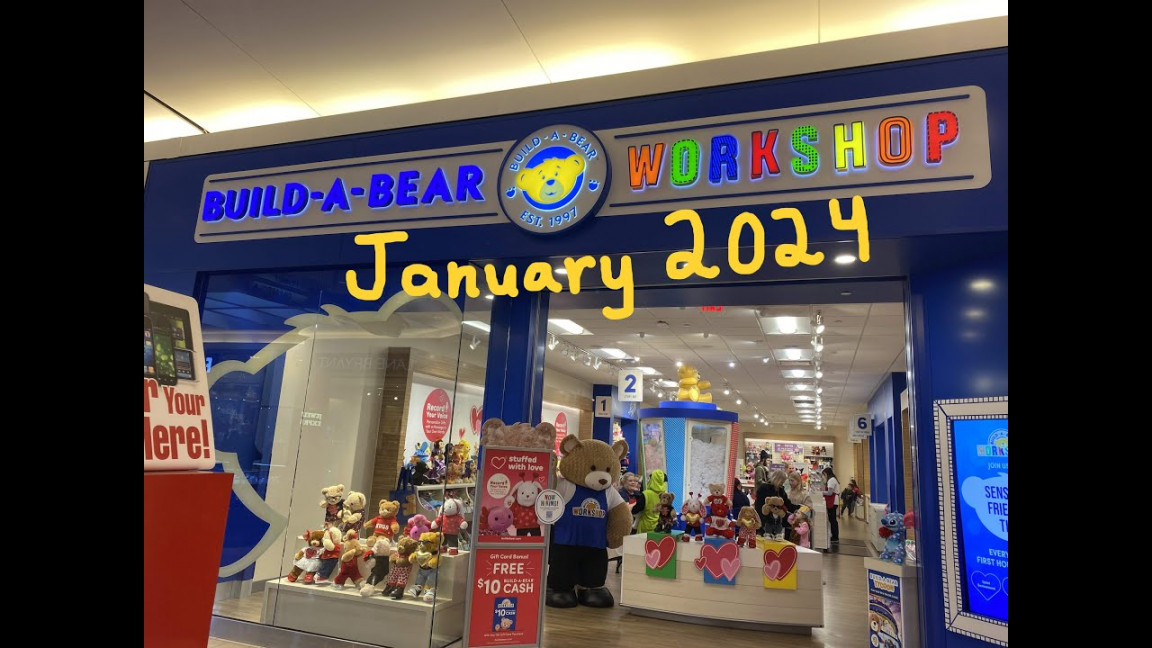 BUILD-A-BEAR WORKSHOP⛄JANUARY  SHOP WITH ME💗VALENTINE