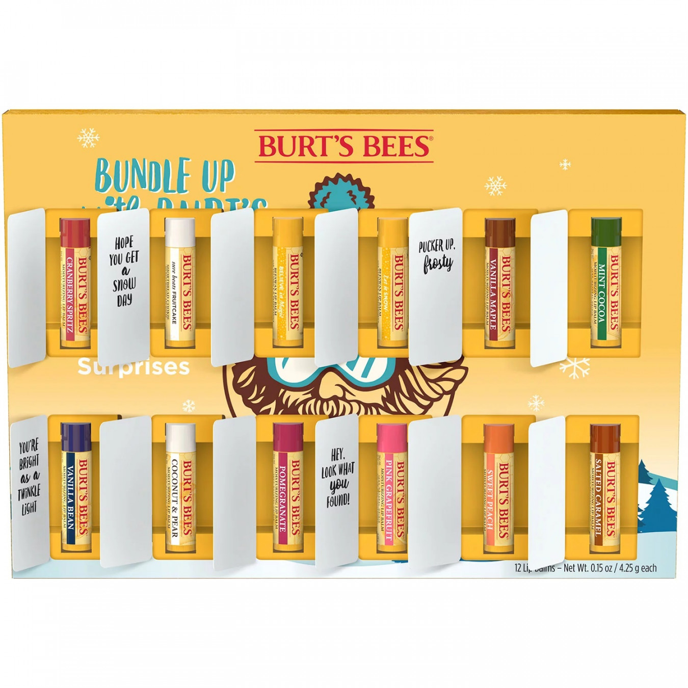 Burt’s Bees Bundle Up with Burt’s  Holiday Finds Advent Calendar ( ct