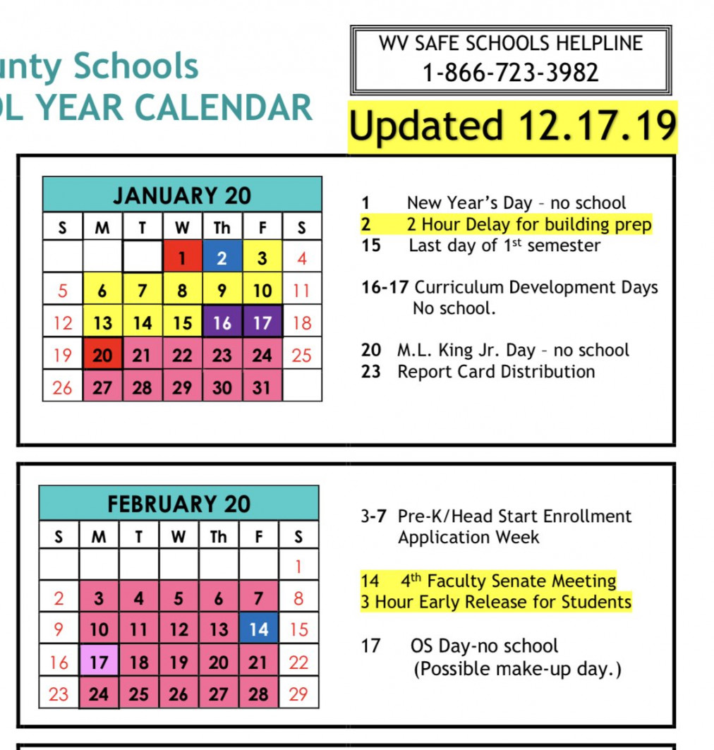 Mineral County Schools on X: "We&#;ve made some minor changes to our