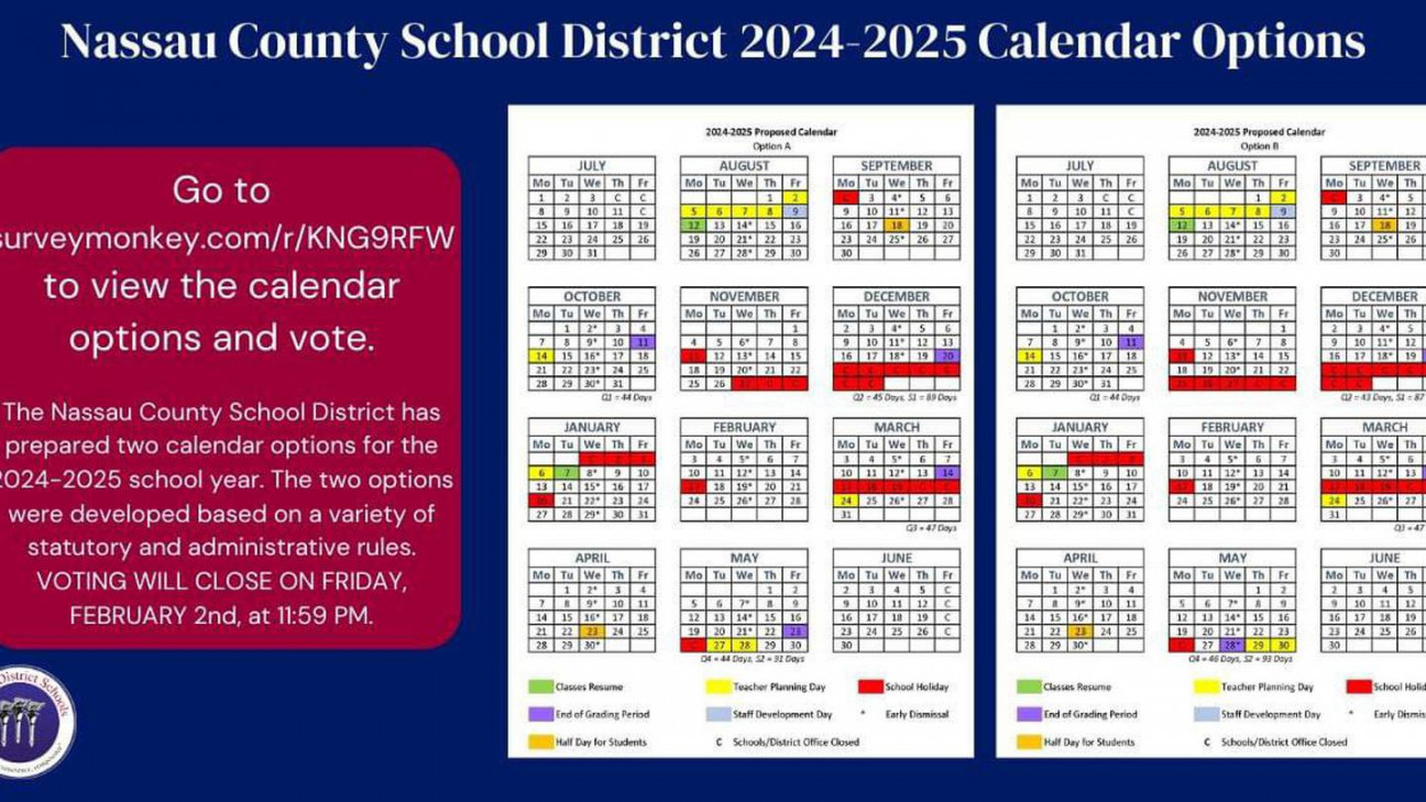 Nassau County Schools wants parents to vote on their favorite