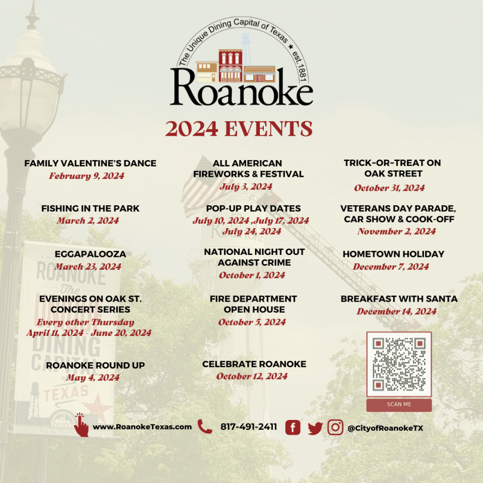 Roanoke Events  Roanoke, TX - Official Website