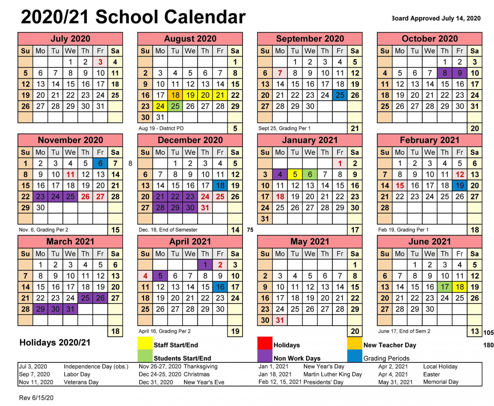 Rockwall Isd - Calendar - Modern Precision Paperless Calendar