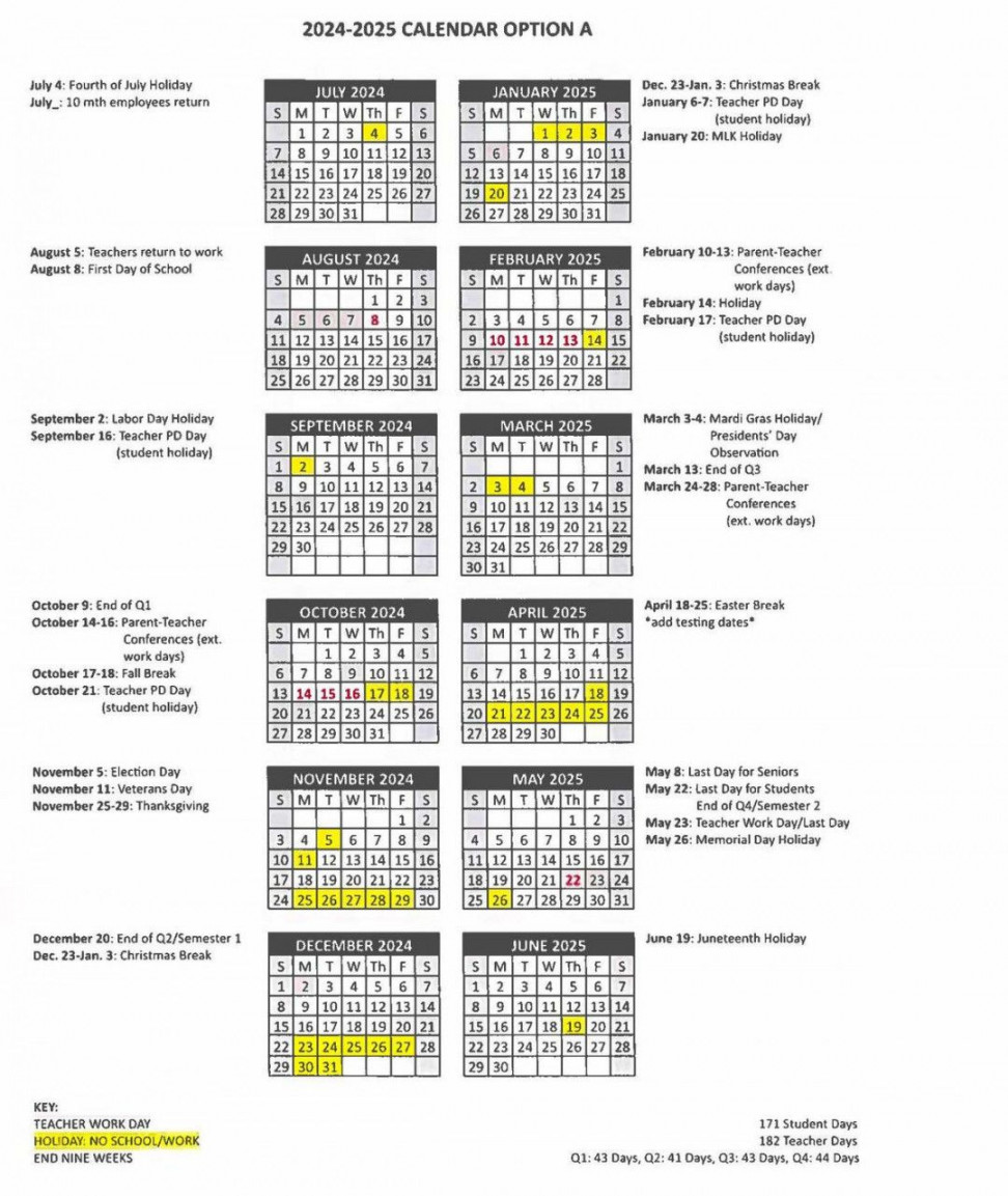 Rpsb School Calendar - in 20  School calendar, School board