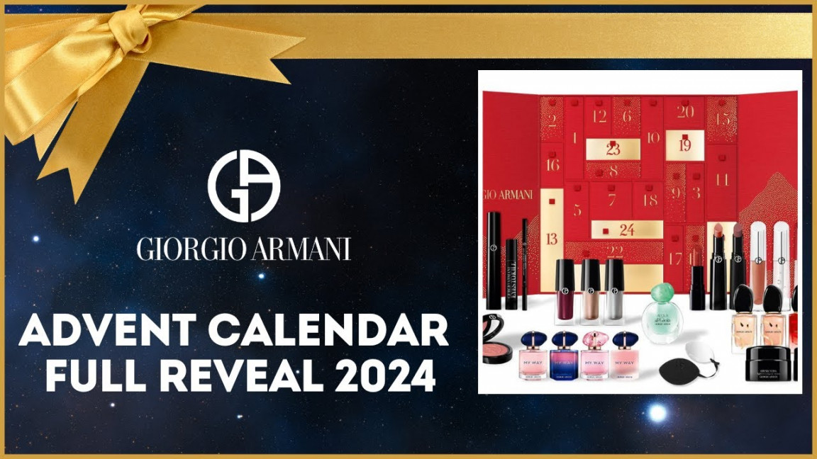 ARMANI ADVENT CALENDAR REVEAL