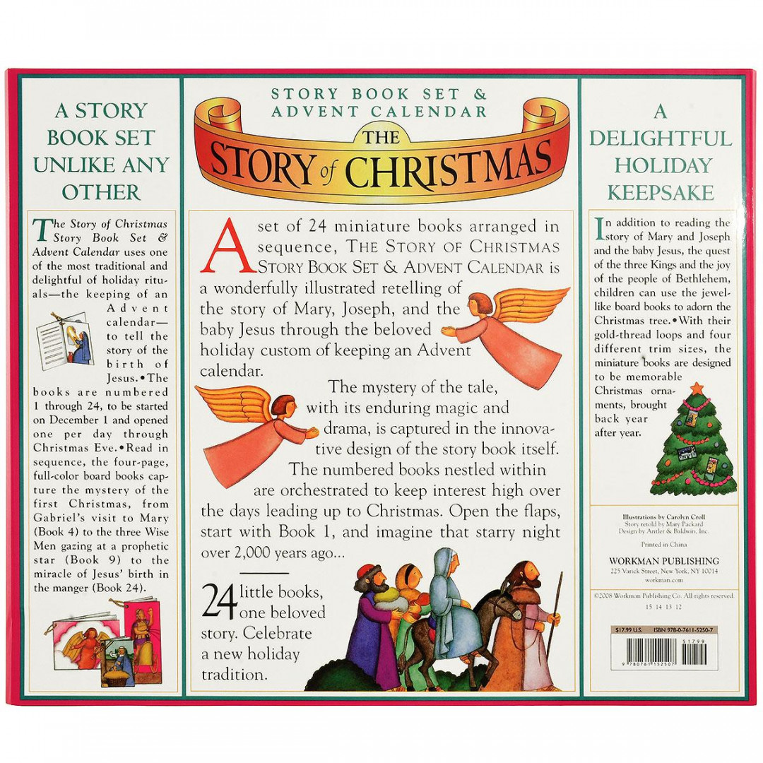 The Story Of Christmas Advent Story Book Calendar