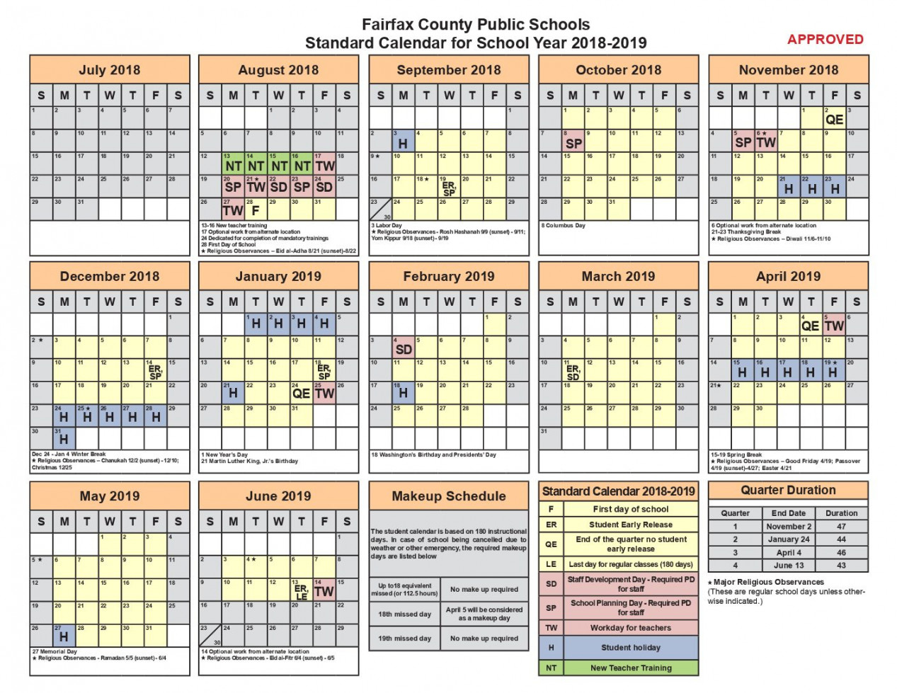 Loudoun County - Calendar - Loudoun County Public School