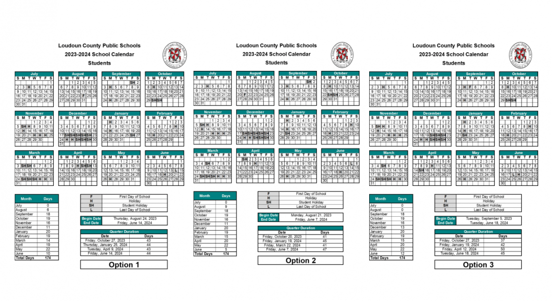 Loudoun County - Calendar - Modern Precision Paperless Calendar