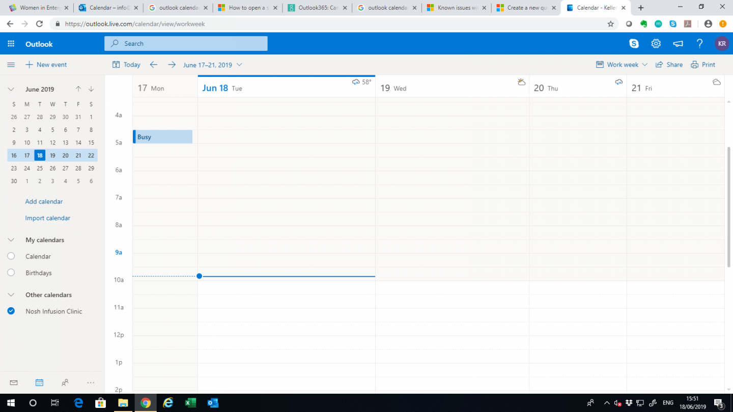 Outlook Calendar Web App Not Sharing All Appointments - Microsoft