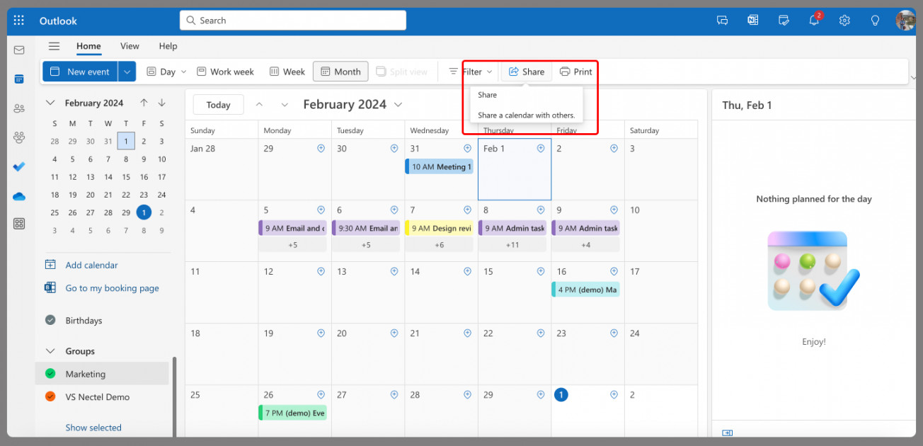 Outlook Group Calendar: Creation, Management, Best Practices