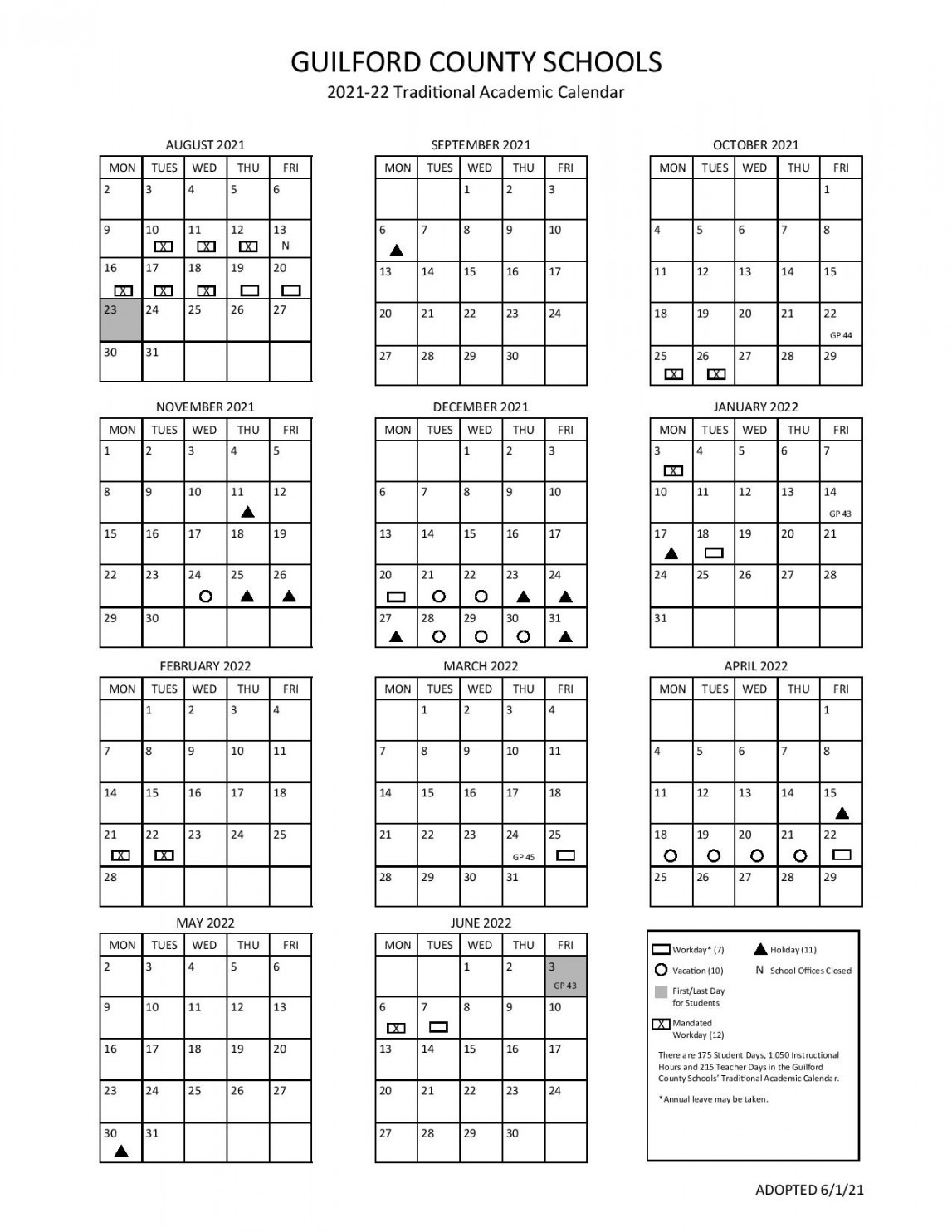 Polk County Court Calendar - Floral Printable Calendar