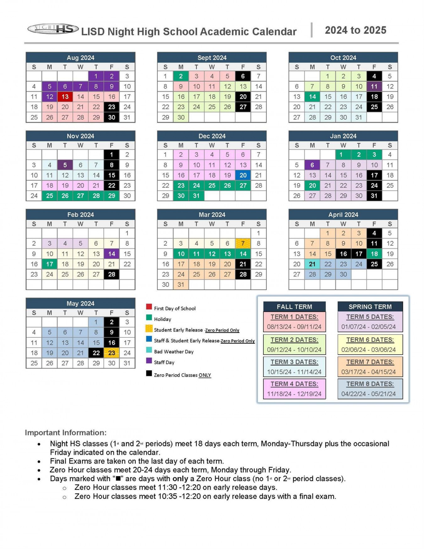 Resources / Calendar