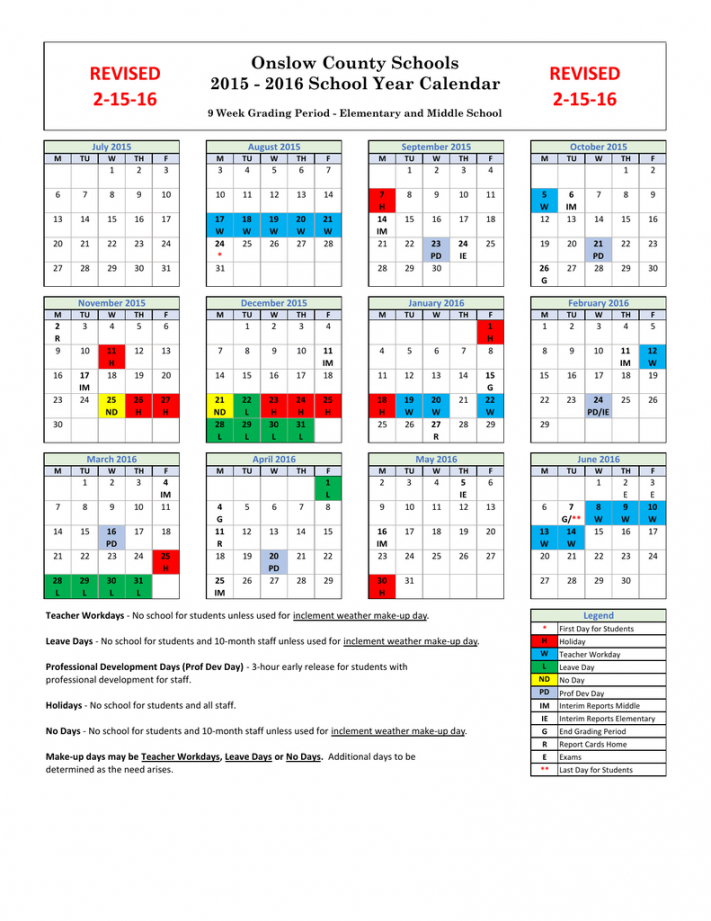 Onslow County Superior Court Calendar