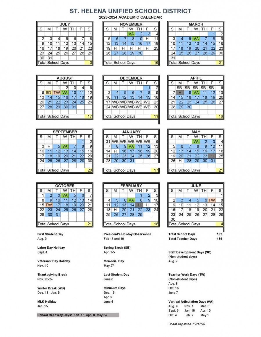 Nsu Academic Calender - Printable Recipe Cards Central