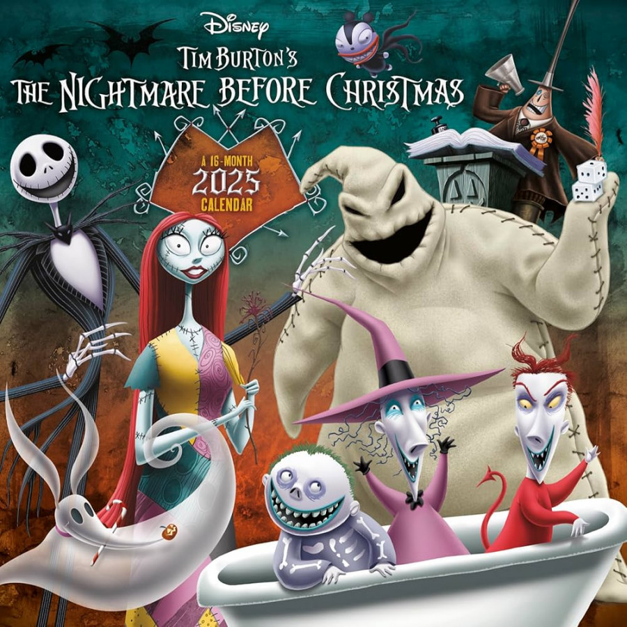 Disney The Nightmare Before Christmas Wall Calendar