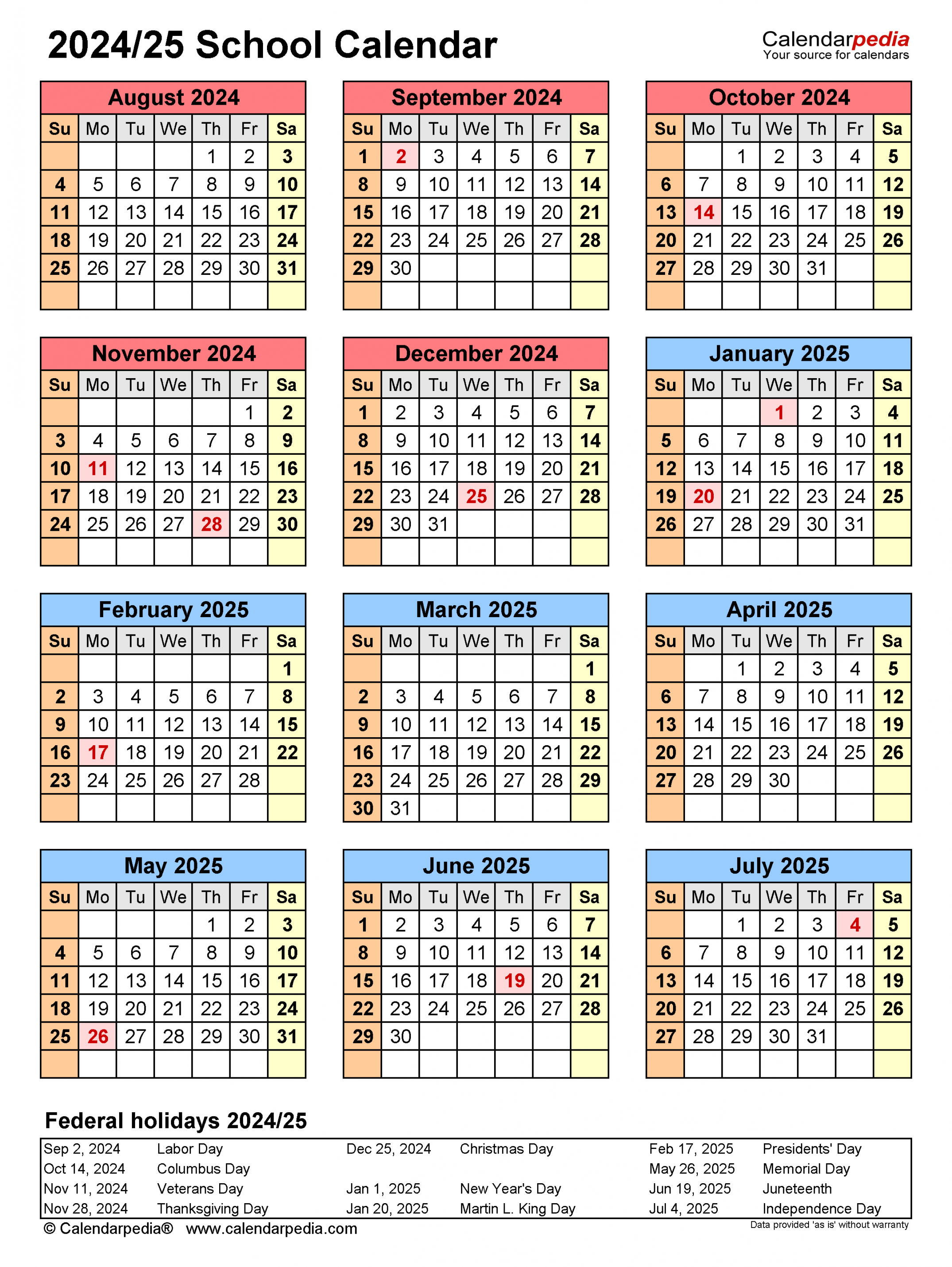 Tsc Academic Calendar - Modern Precision Paperless Calendar